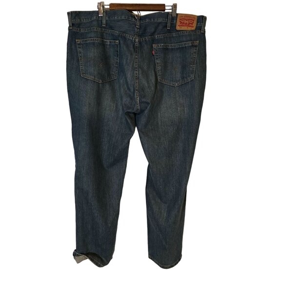 Levis 559 Denim Blue Jeans‎ Size 46X32 Wide Straight Leg Men's - Picture 1 of 7